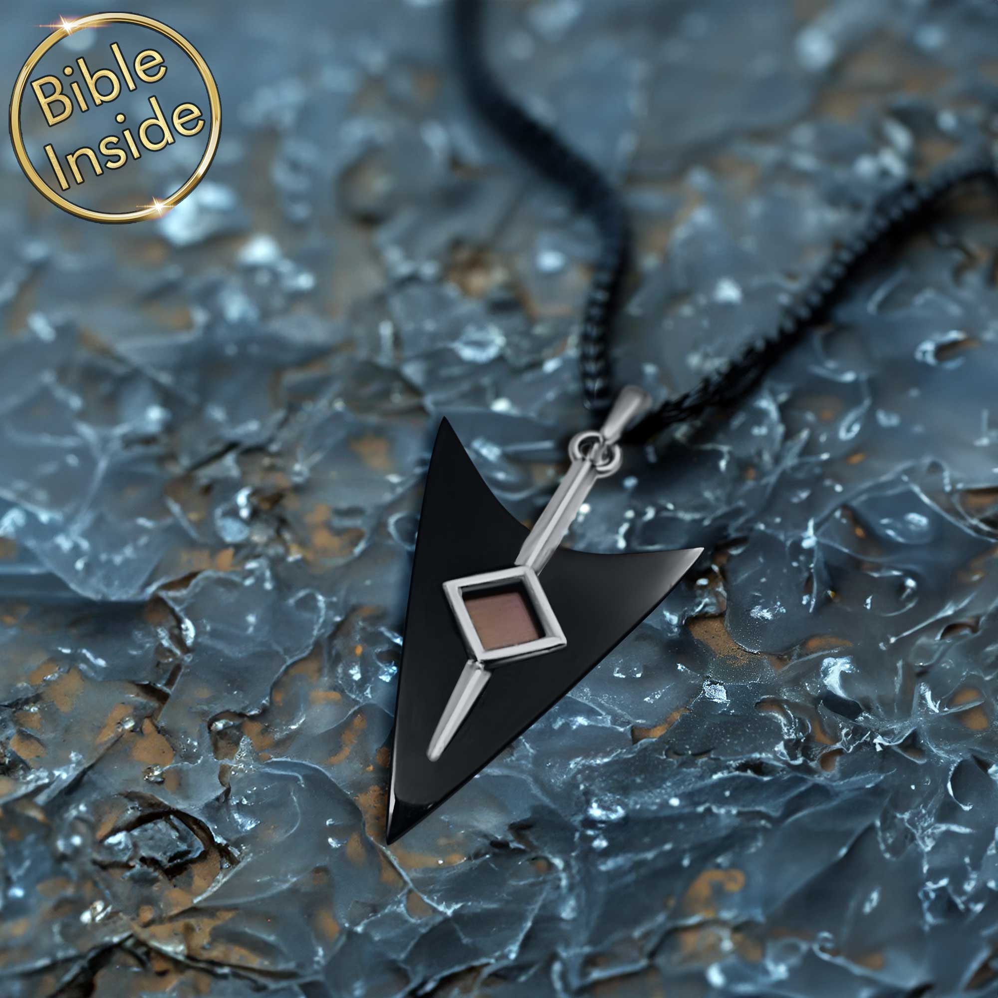 Bible Verse Gifts Arrow Pendant With New Testament Inside My Nano Jewelry